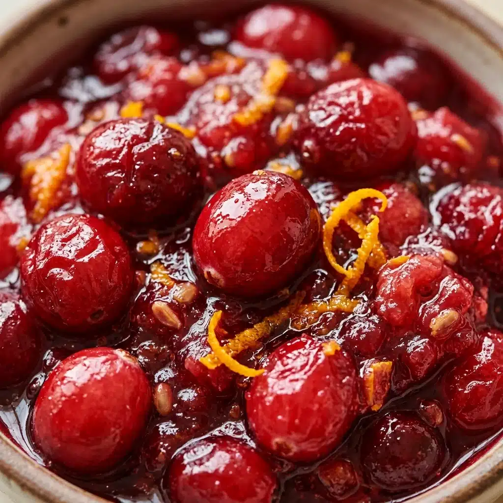Classic Cranberry Orange Sauce