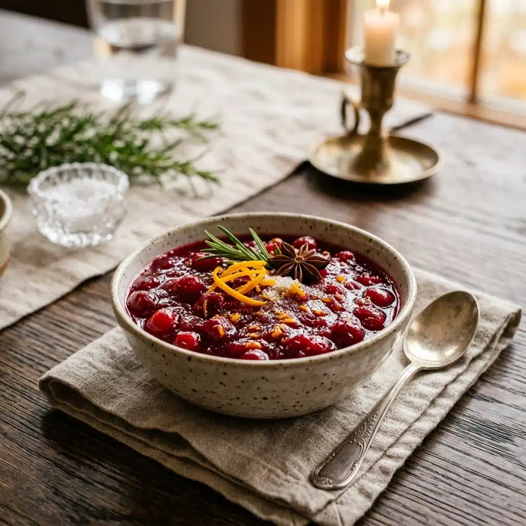 Classic Cranberry Orange Sauce
