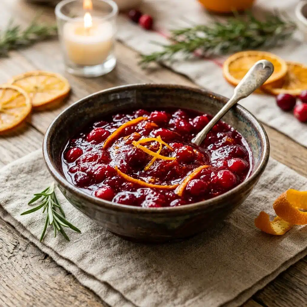 Classic Cranberry Orange Sauce