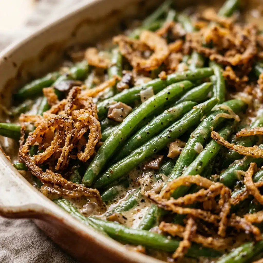 Classic Green Bean Casserole From Scratch