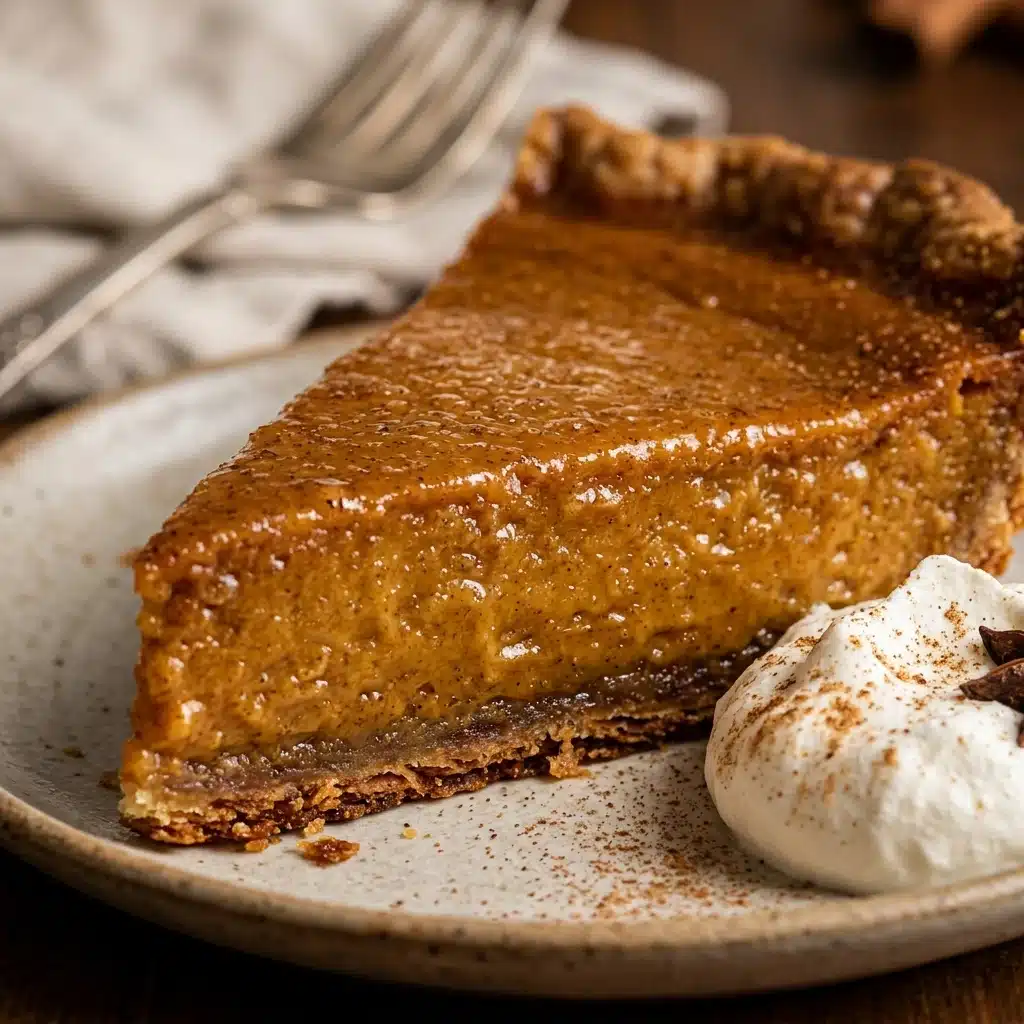 Classic Pumpkin Pie with Brown Butter Crust