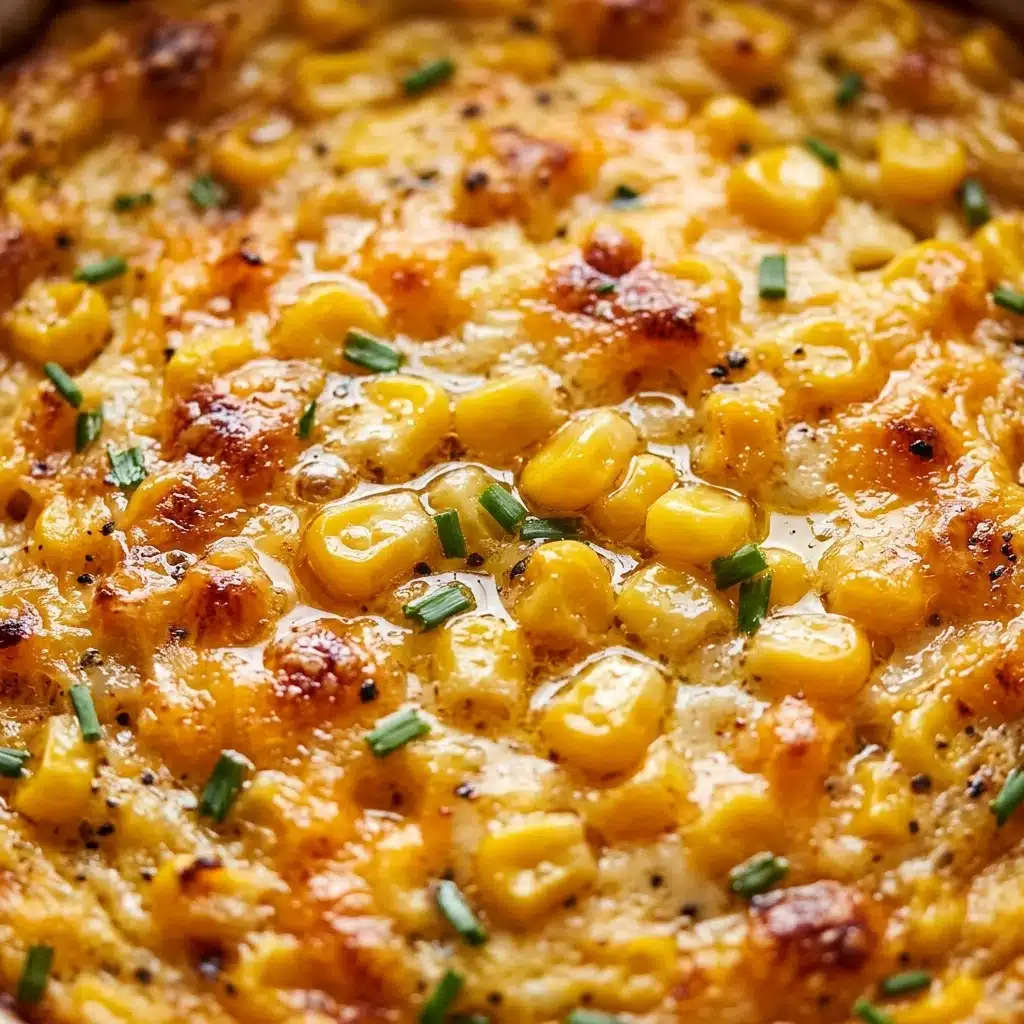 Corn Casserole with Cheddar