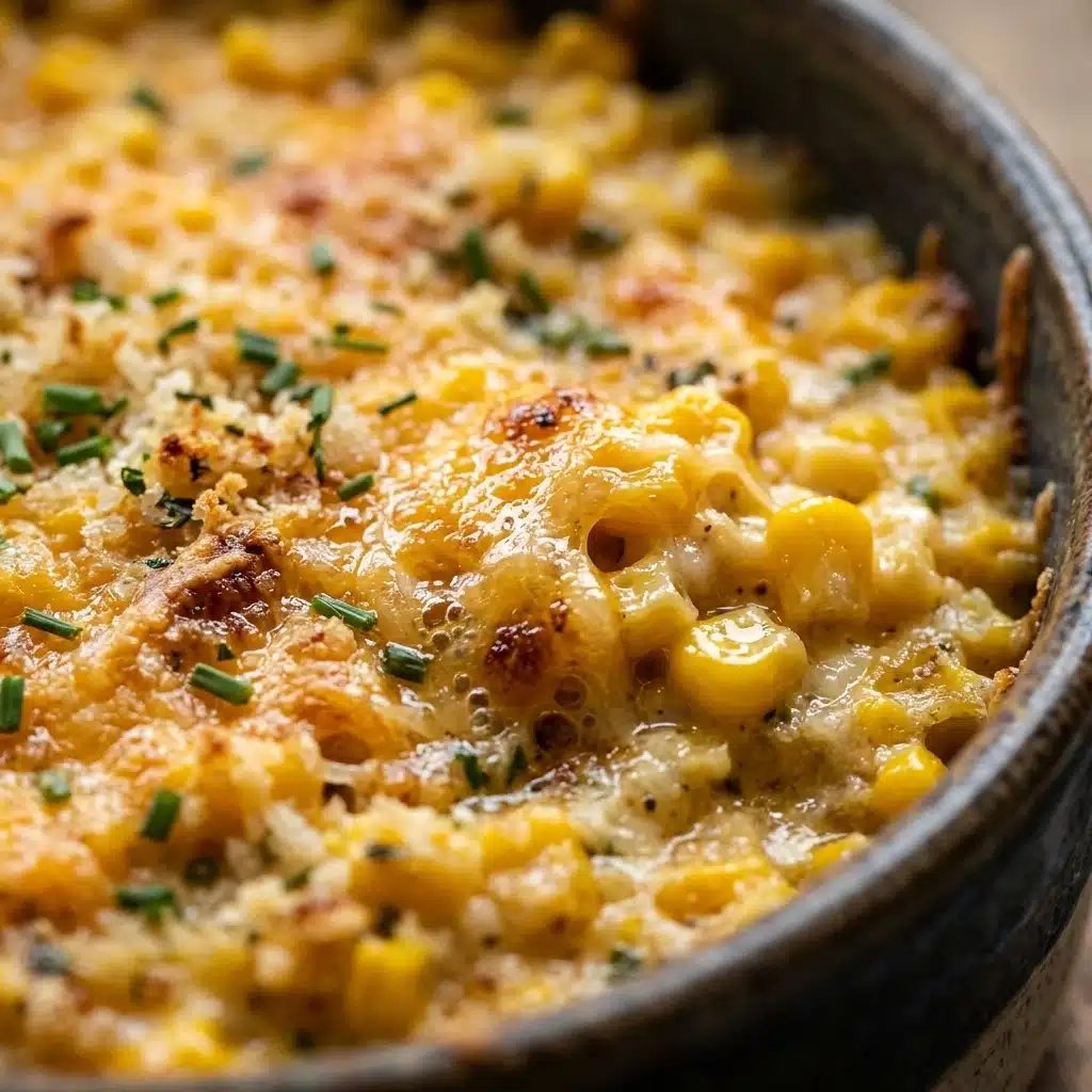 Corn Casserole with Cheddar