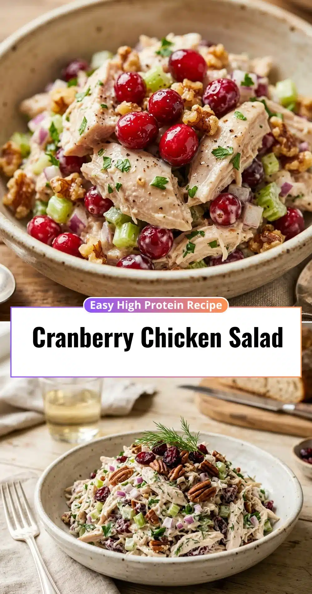 Cranberry Chicken Salad