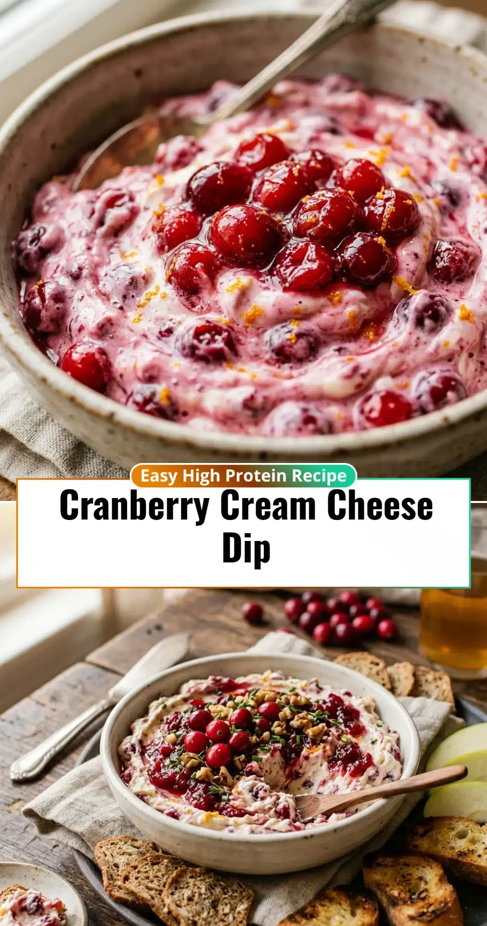 Cranberry Cream Cheese Dip