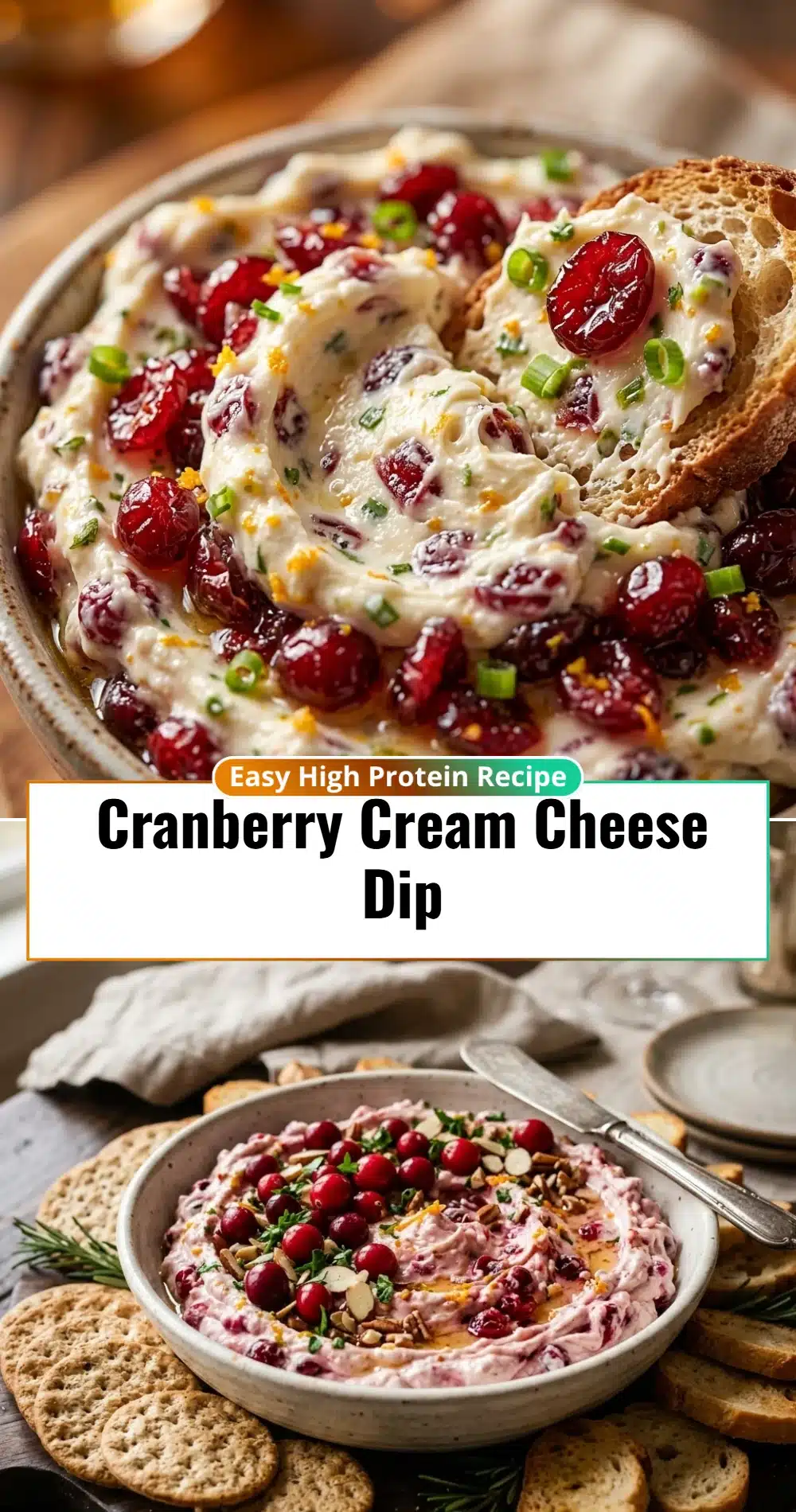 Cranberry Cream Cheese Dip