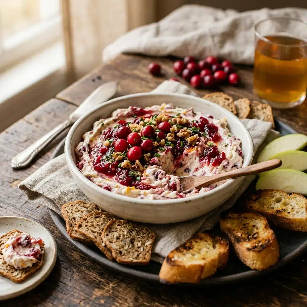 Cranberry Cream Cheese Dip