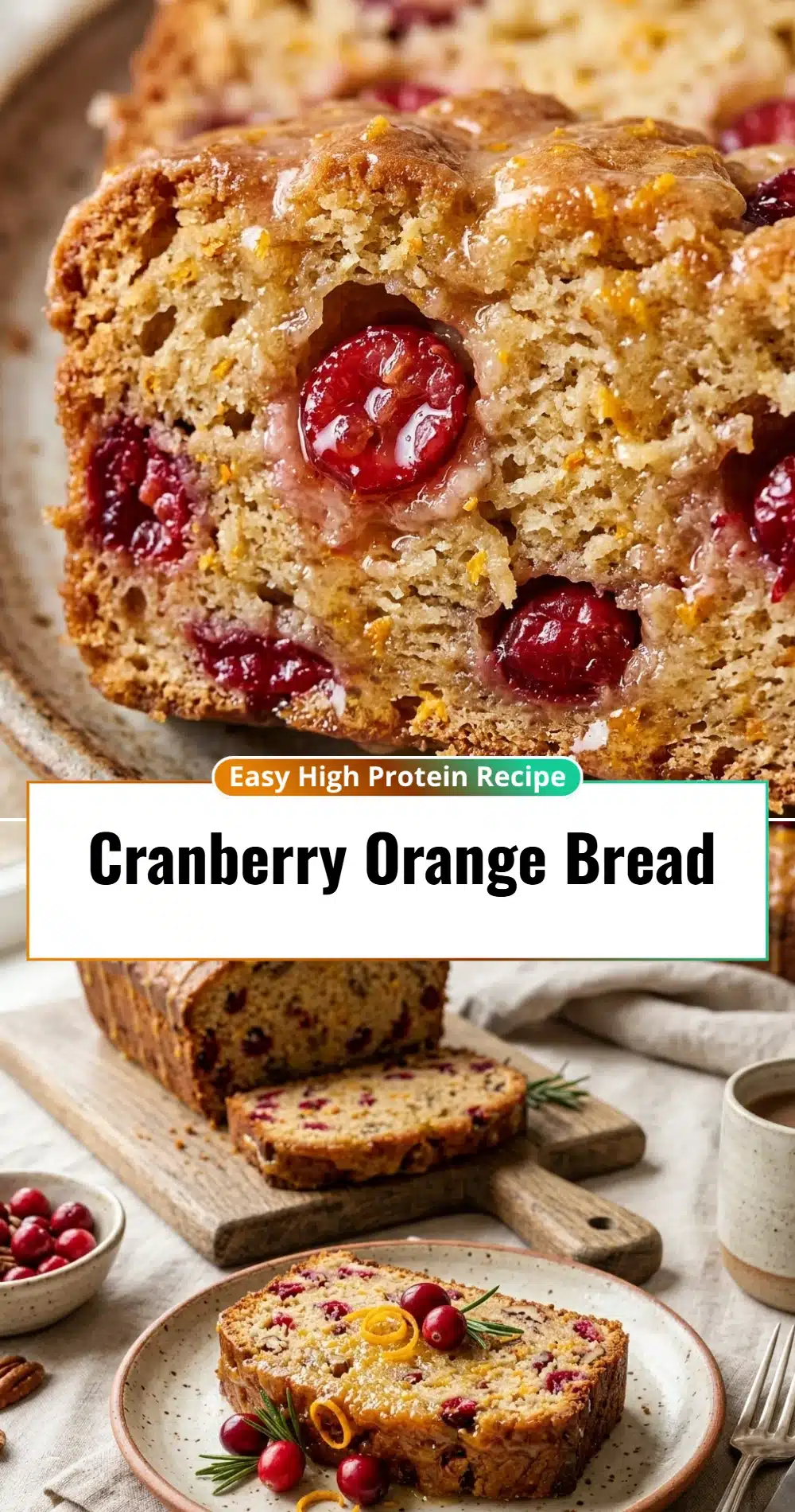 Cranberry Orange Bread