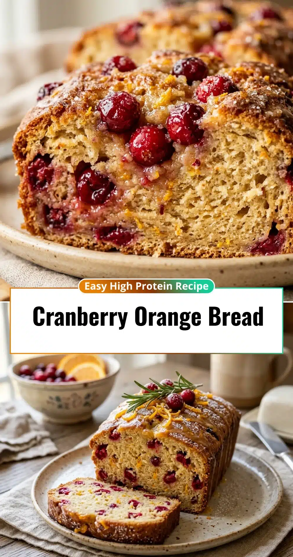 Cranberry Orange Bread