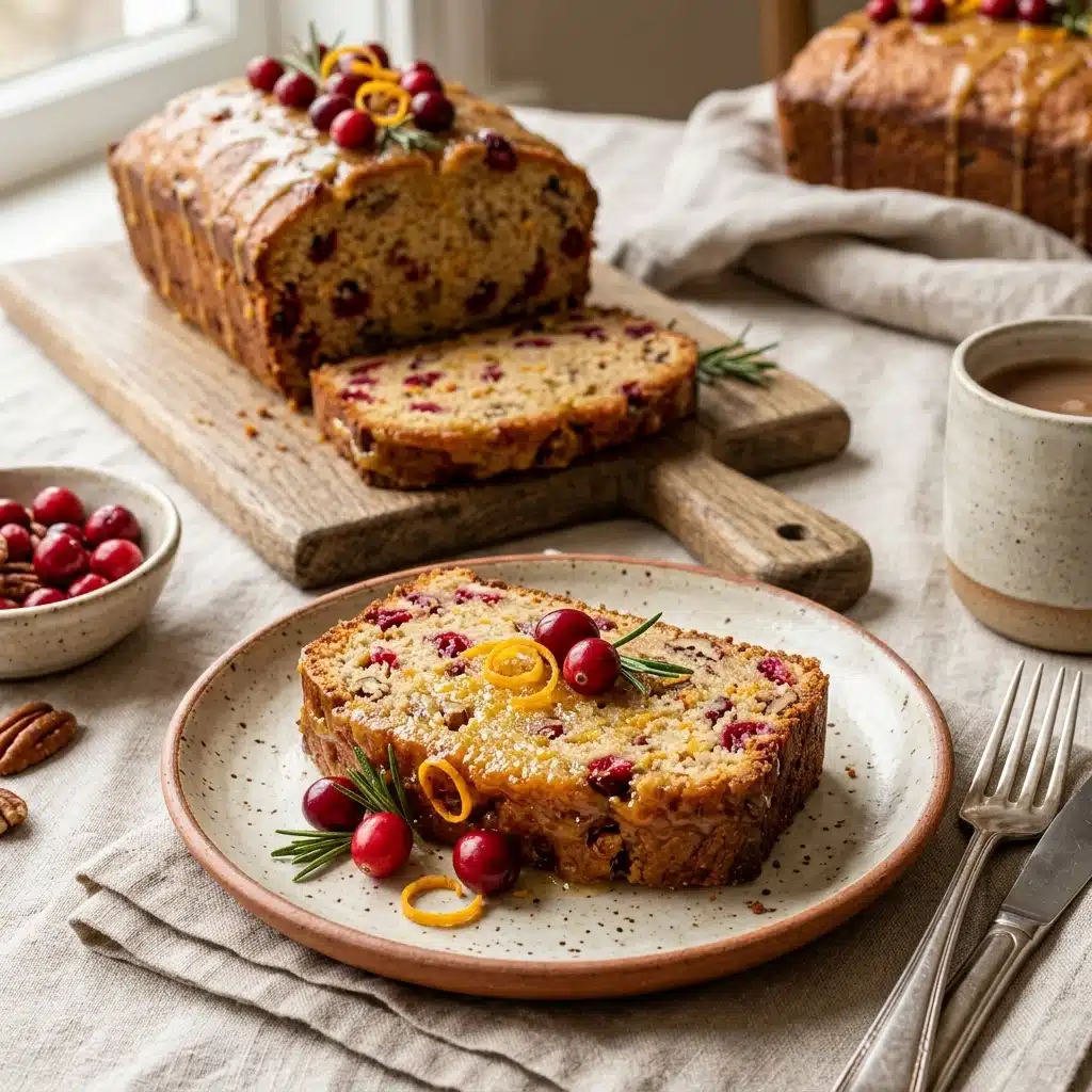 Cranberry Orange Bread