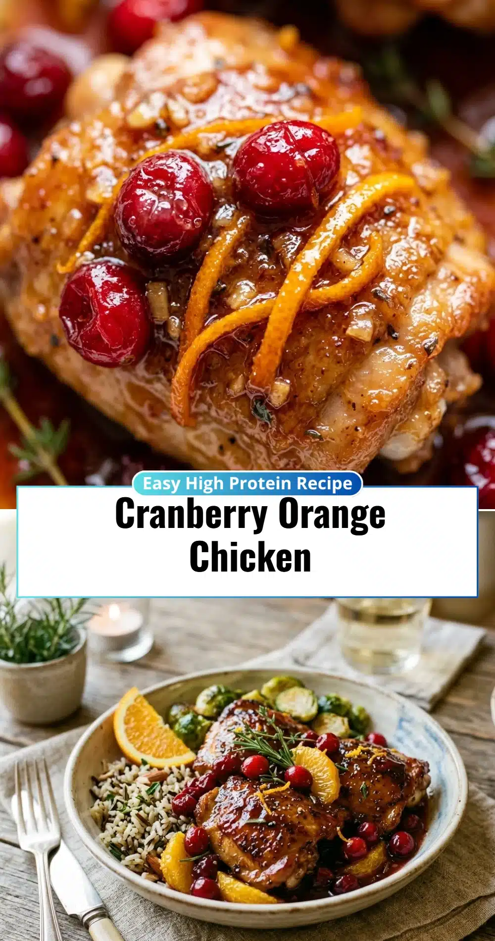 Cranberry Orange Chicken