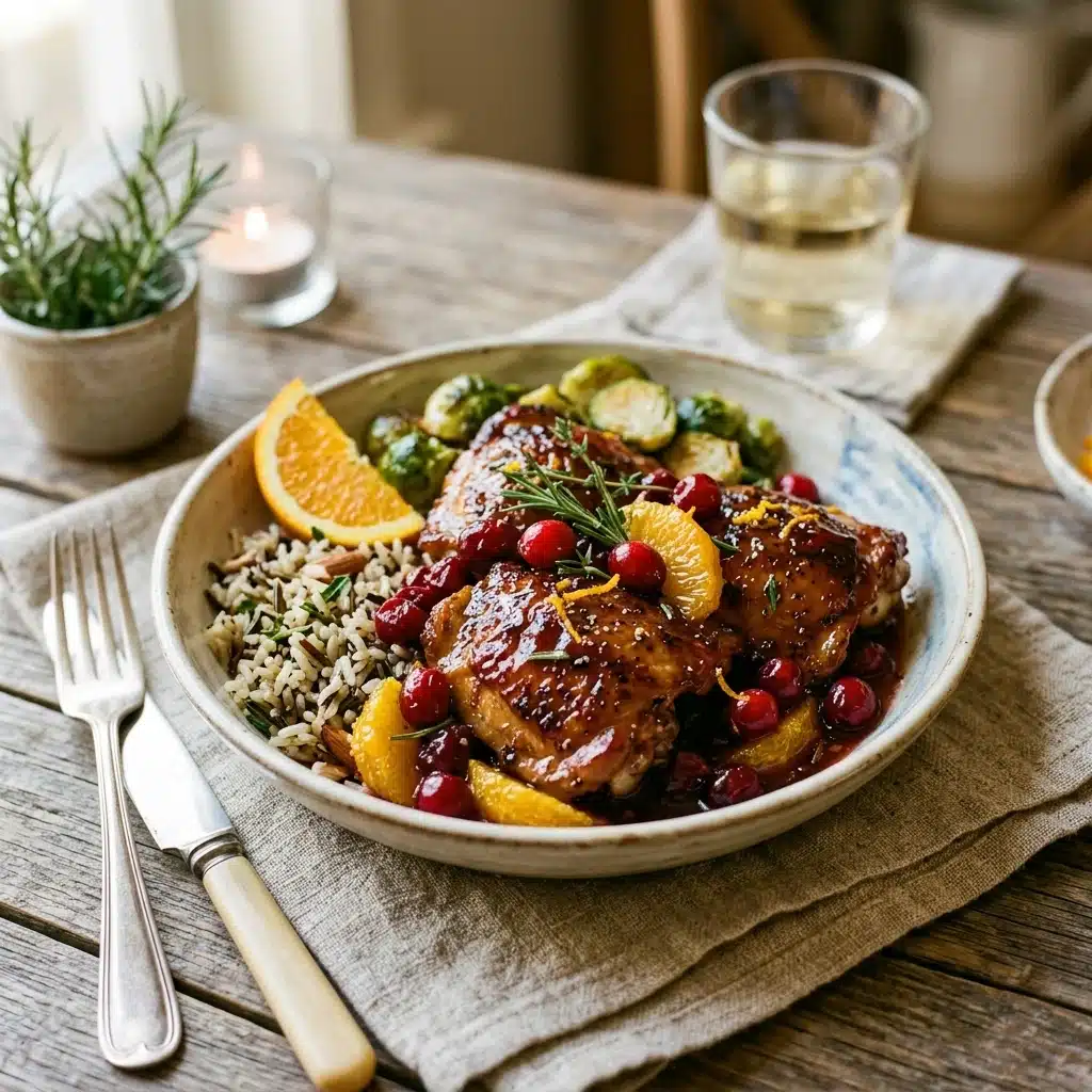 Cranberry Orange Chicken