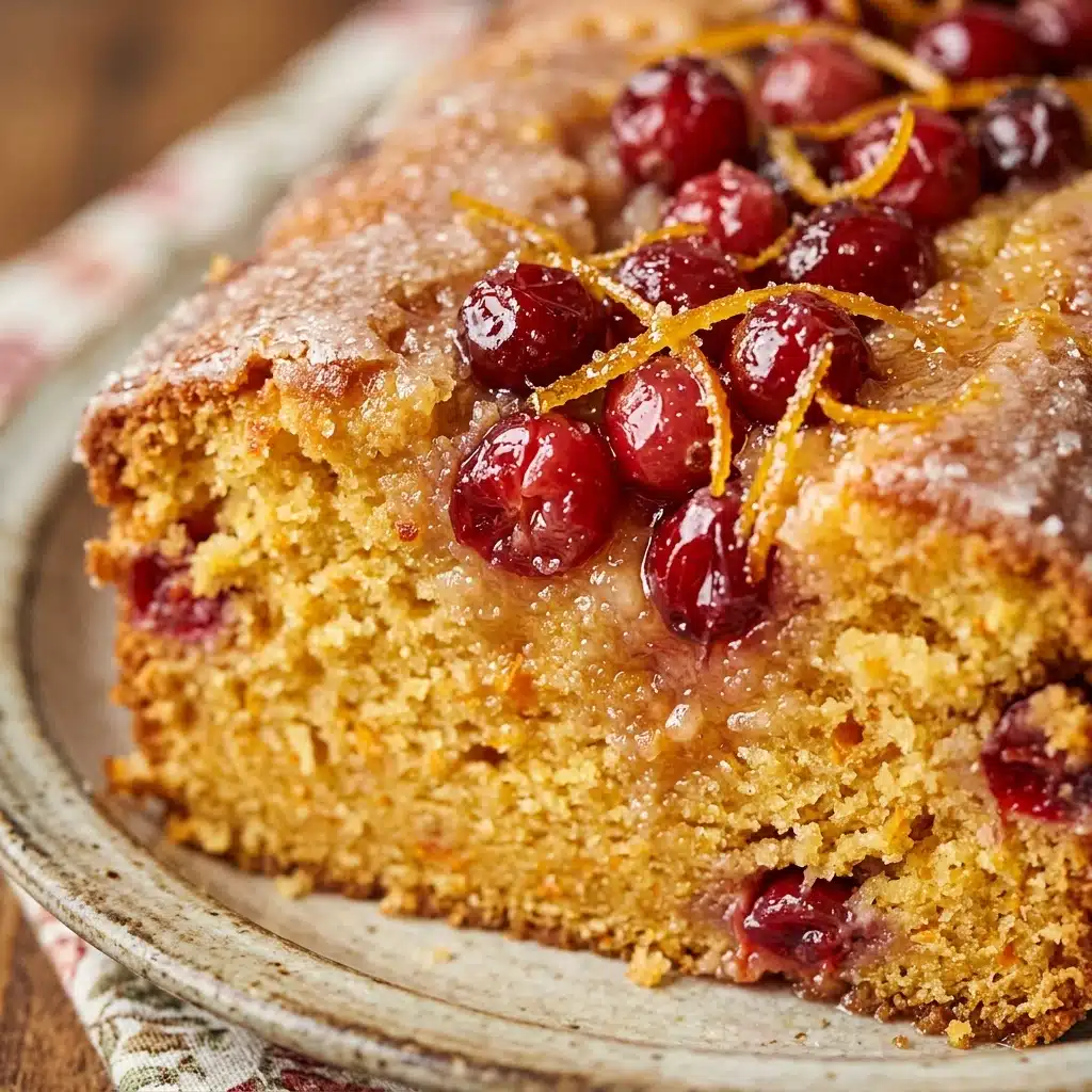 Cranberry Orange Loaf Cake
