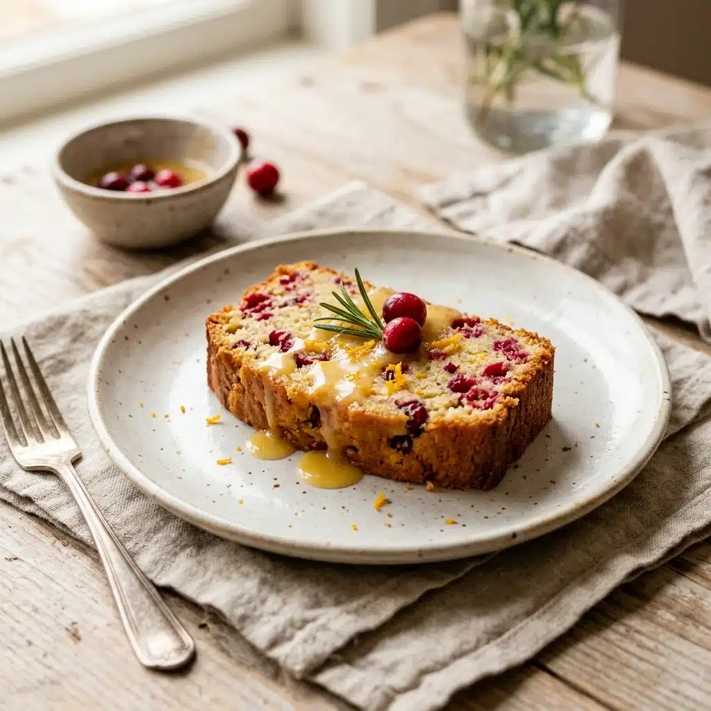 Cranberry Orange Loaf Cake