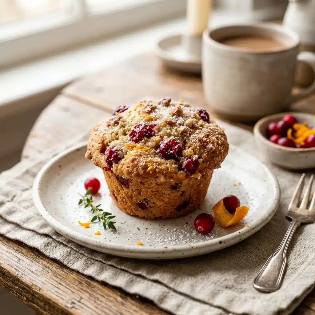 Cranberry Orange Muffins