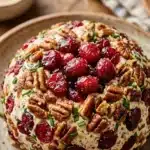 Cranberry Pecan Cheese Ball