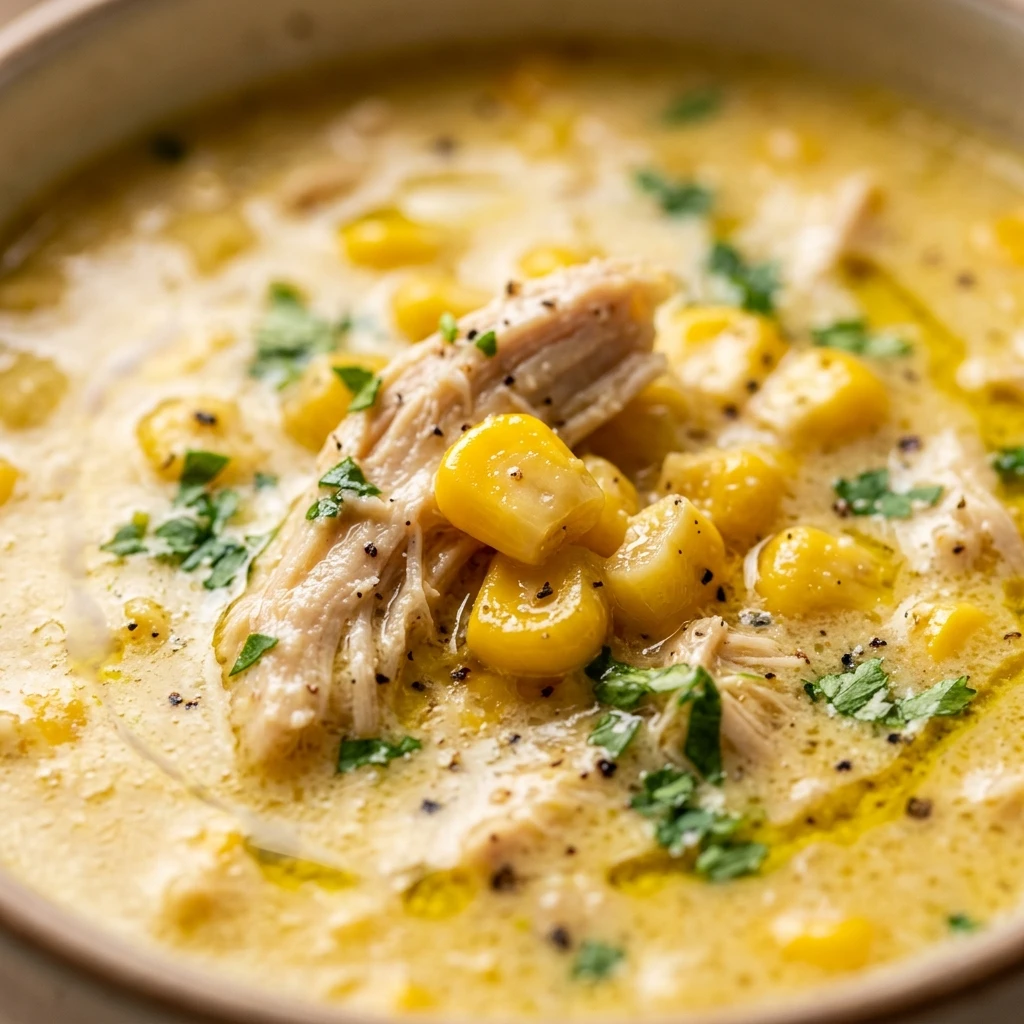 Creamy Chicken and Corn Soup