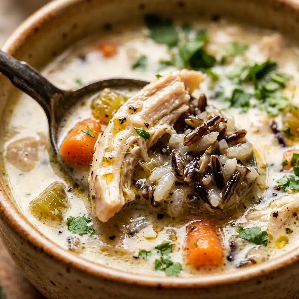 Creamy Chicken and Wild Rice Soup