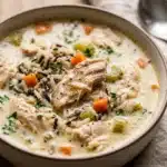 Creamy Chicken and Wild Rice Soup