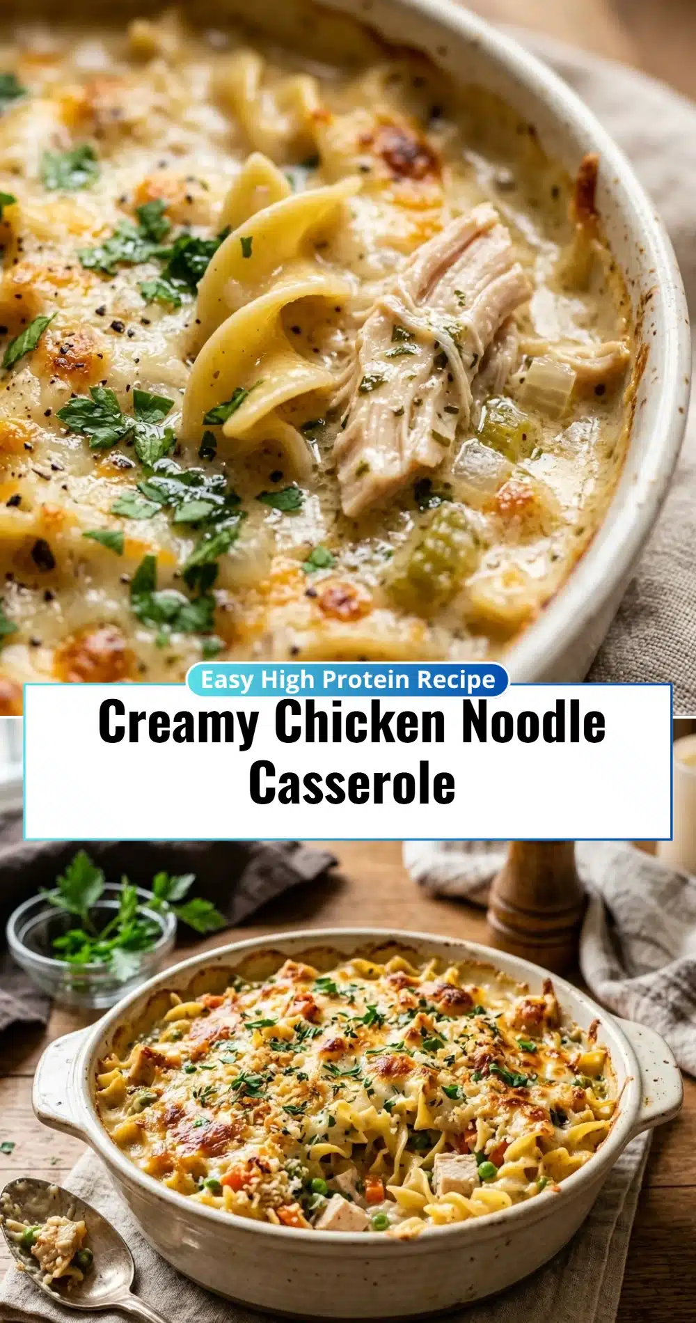 Creamy Chicken Noodle Casserole
