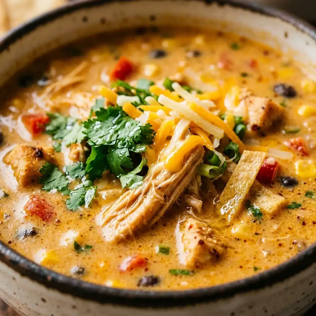 Creamy Chicken Tortilla Soup