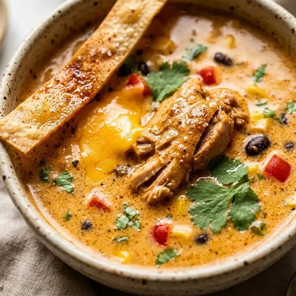 Creamy Chicken Tortilla Soup