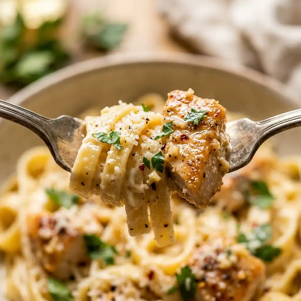 Creamy Garlic Butter Chicken Pasta – Easy 25-Minute Dinner Recipe