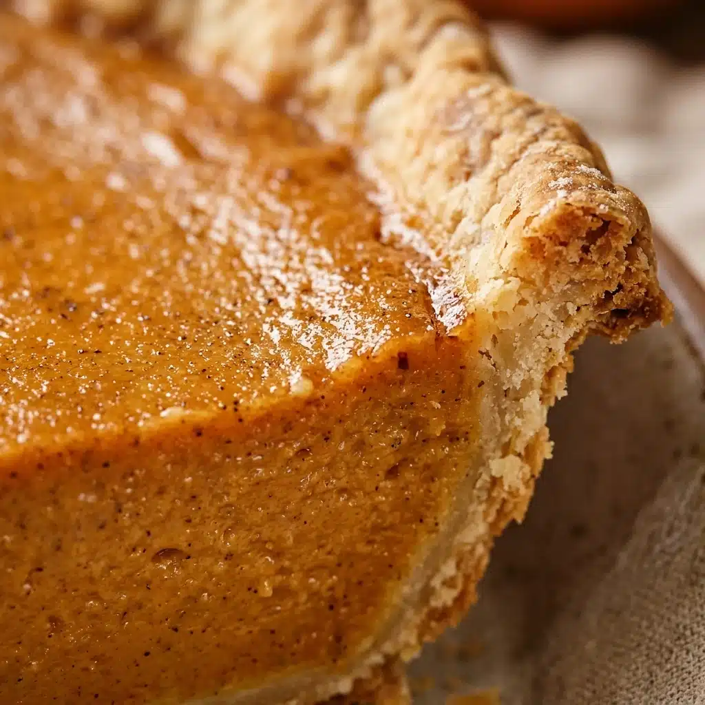 Creamy Homemade Pumpkin Pie With Condensed Milk