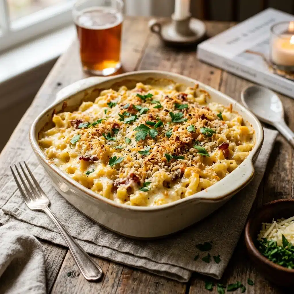 Creamy Mac and Cheese Bake