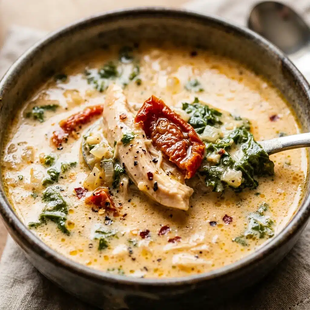 Creamy Tuscan Chicken Soup