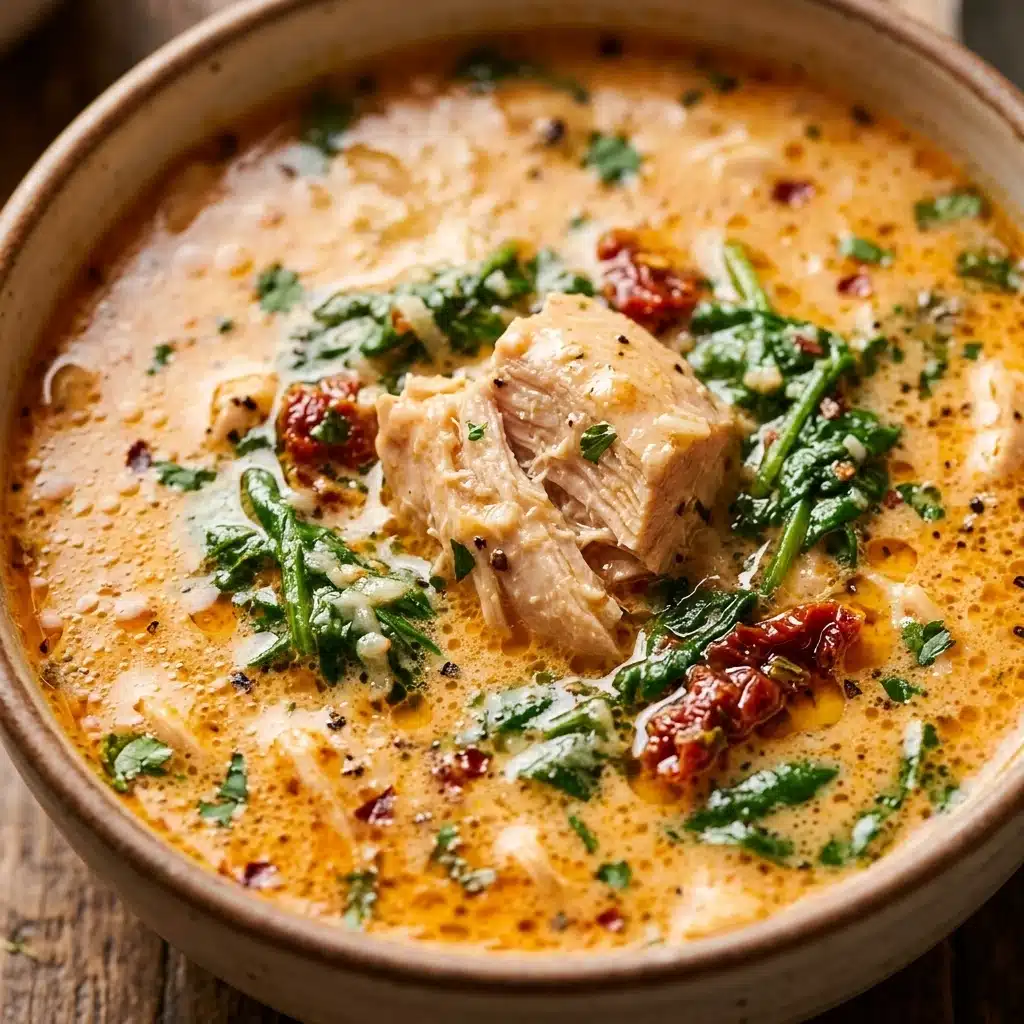 Creamy Tuscan Chicken Soup