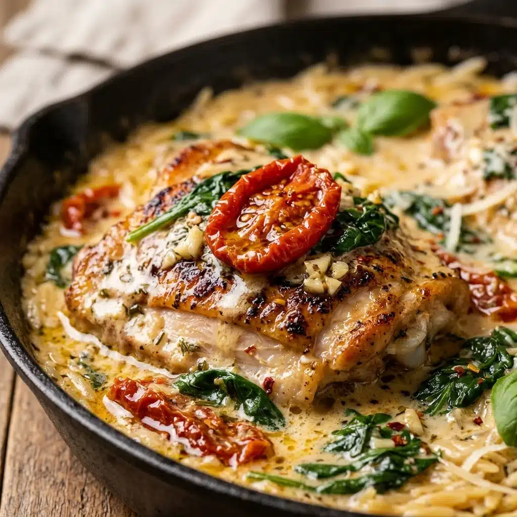 Creamy Tuscan Chicken – Easy One-Pan Dinner Recipe
