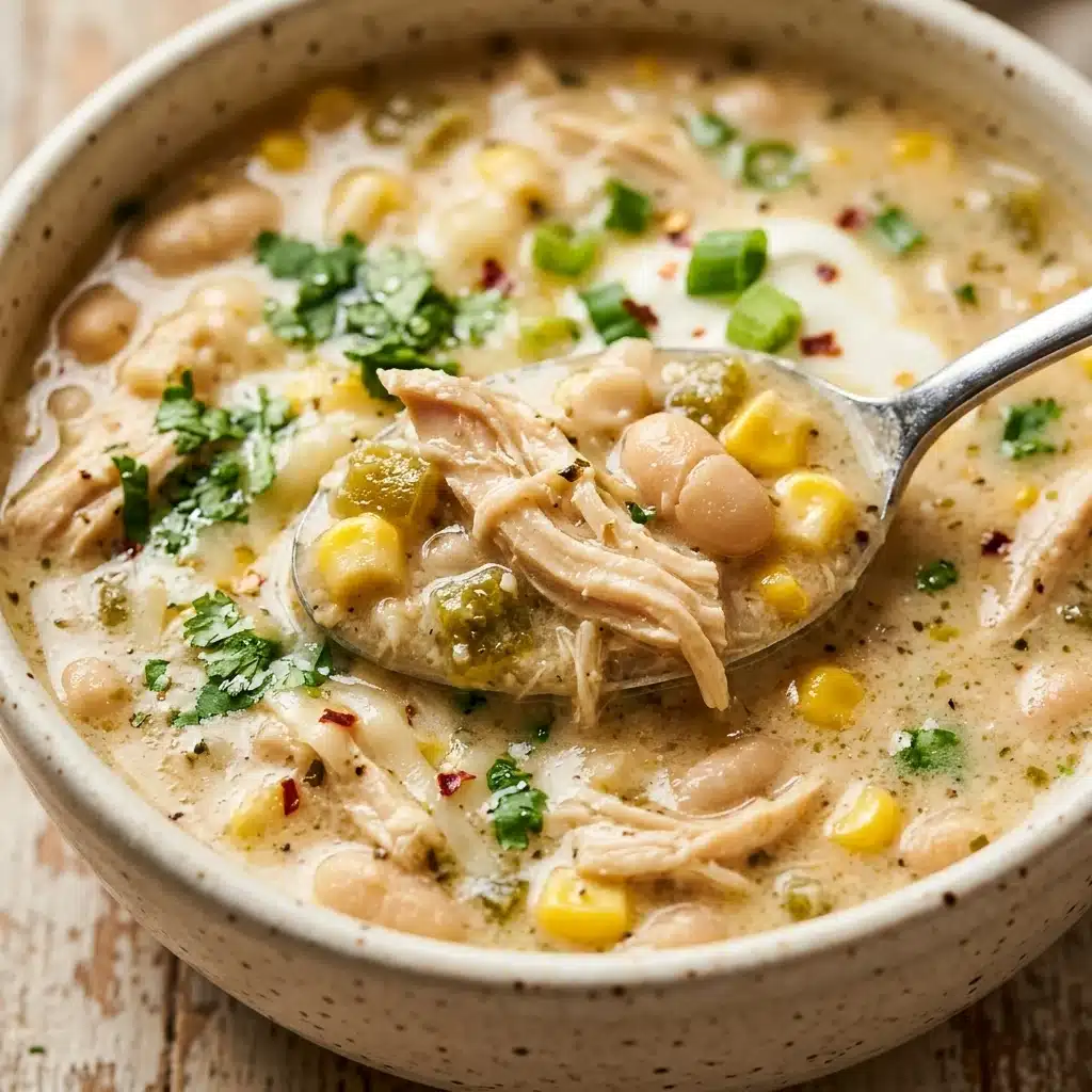 Creamy White Chicken Chili