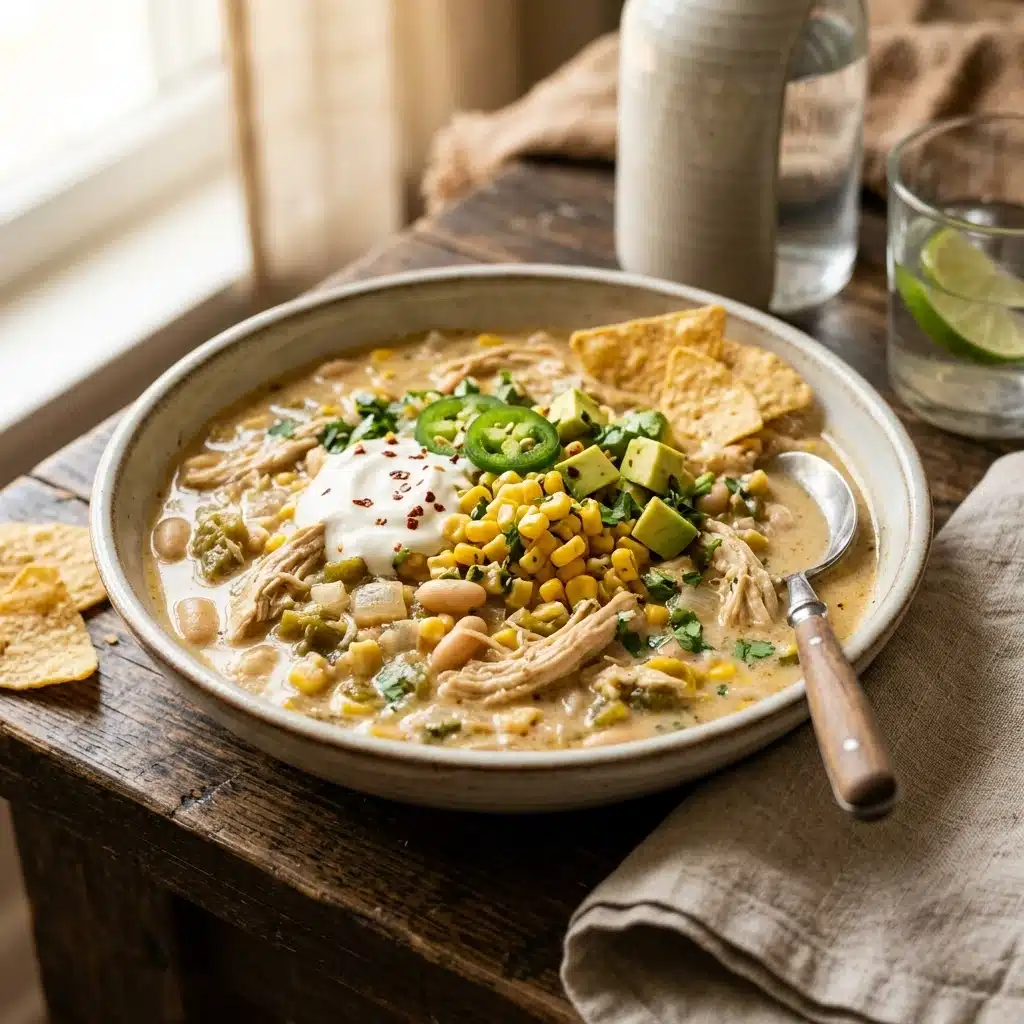 Creamy White Chicken Chili