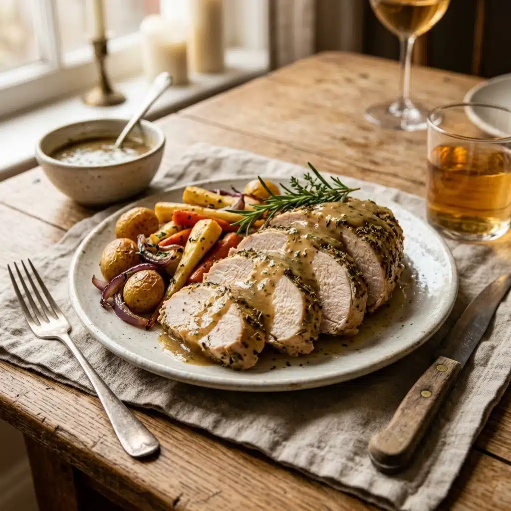 Crockpot Herb Turkey Breast