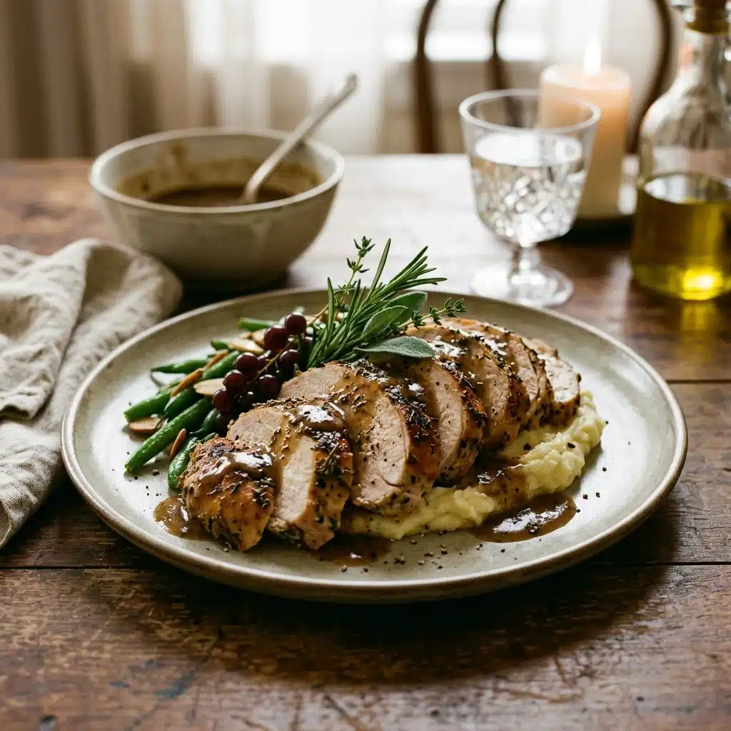Crockpot Turkey Breast with Herbs