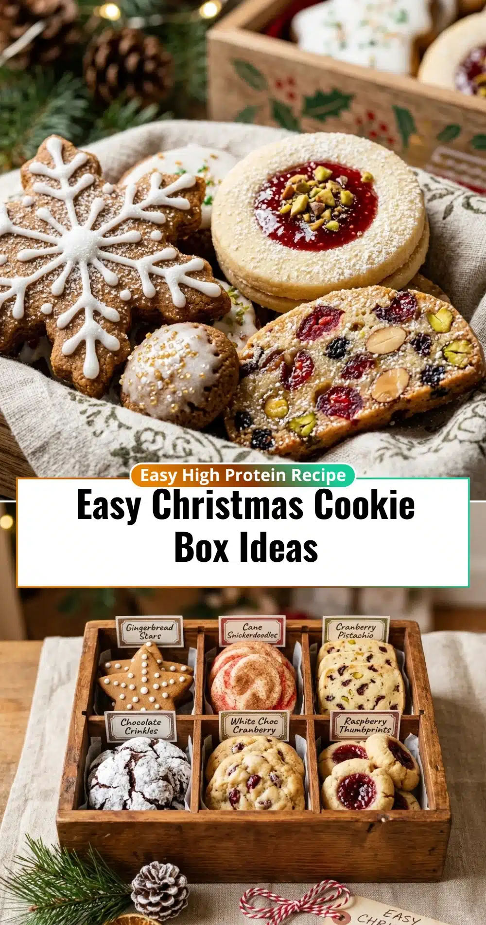 Easy Christmas Cookie Box Ideas