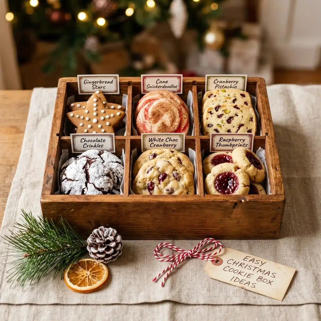 Easy Christmas Cookie Box Ideas