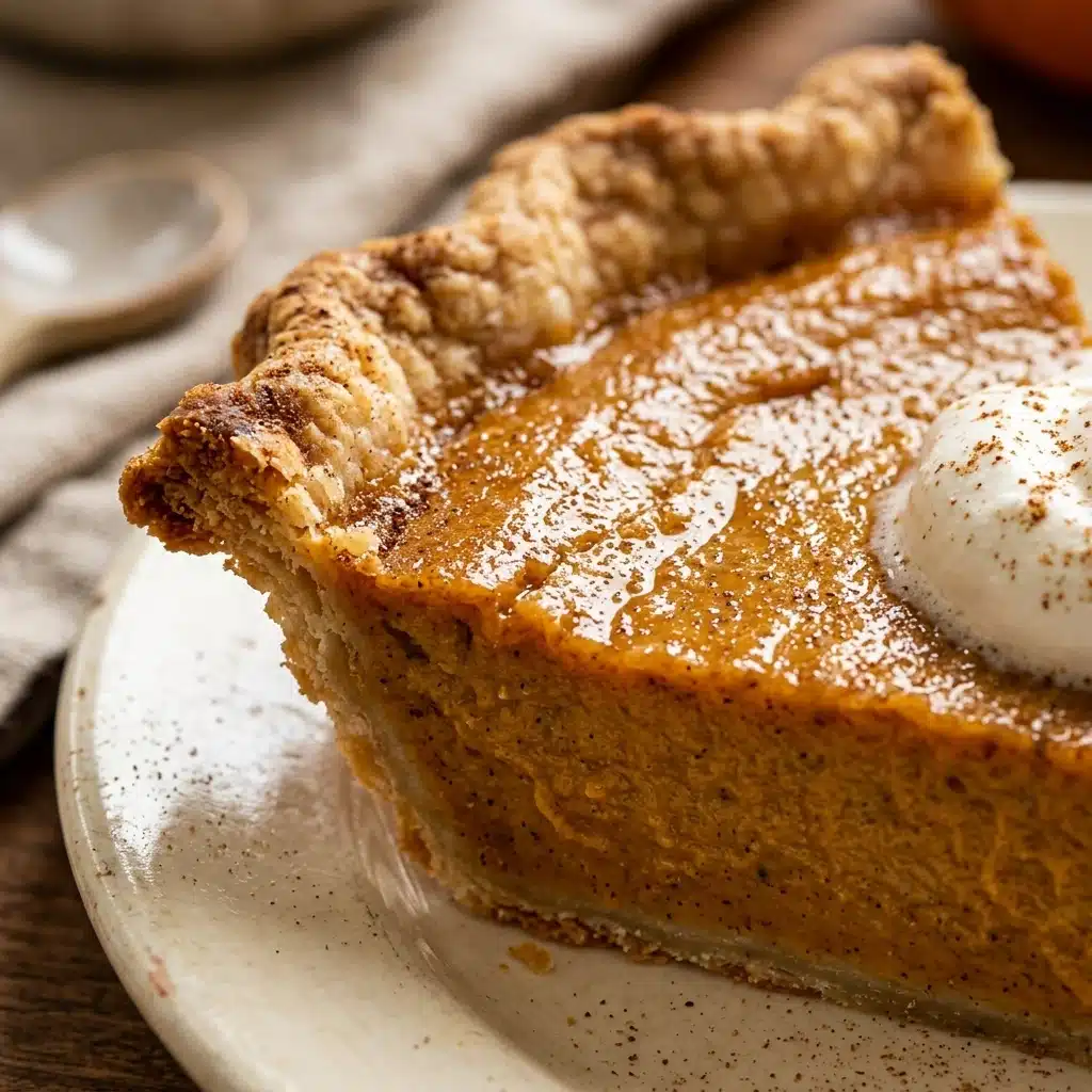 Easy Pumpkin Pie from Scratch
