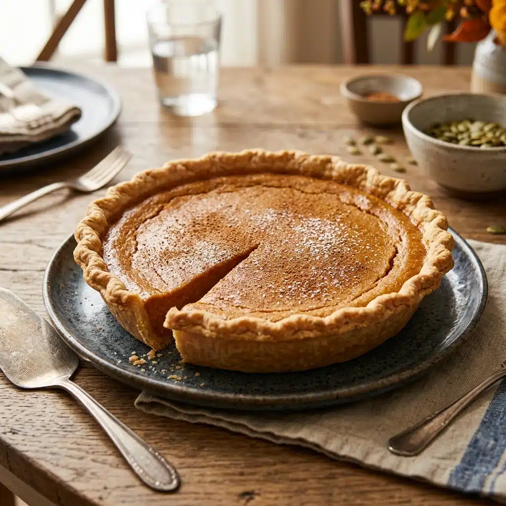 Easy Pumpkin Pie from Scratch