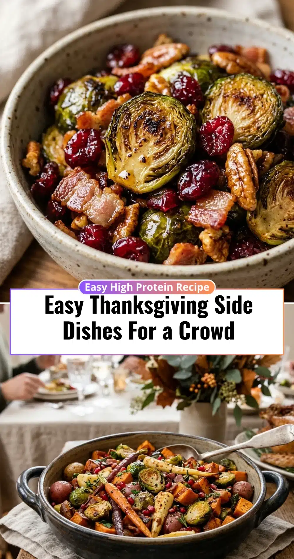 Easy Thanksgiving Side Dishes For a Crowd