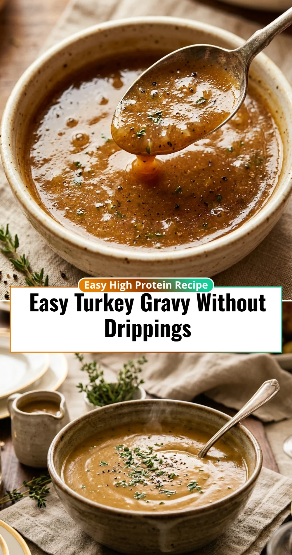 Easy Turkey Gravy Without Drippings