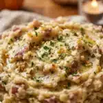 Garlic Red Mashed Potatoes Thanksgiving Recipe
