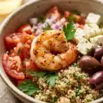 Greek Shrimp Mediterranean Bowl