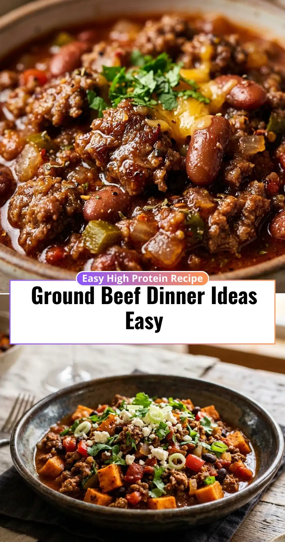 Ground Beef Dinner Ideas Easy