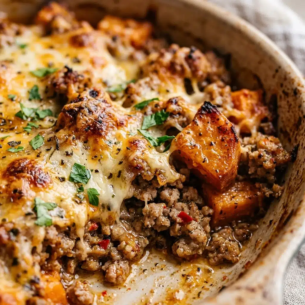 Ground Turkey Sweet Potato Bake – Healthy Family Dinner Recipe