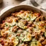 Ground Turkey Zucchini Casserole