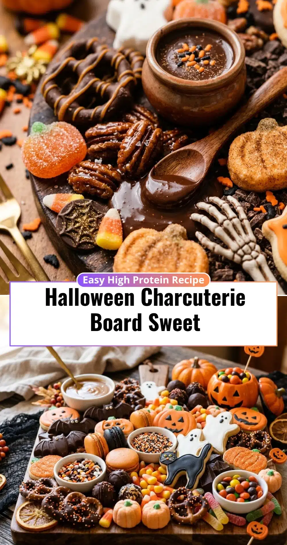 Halloween Charcuterie Board Sweet