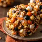 Halloween Party Snacks Popcorn Balls