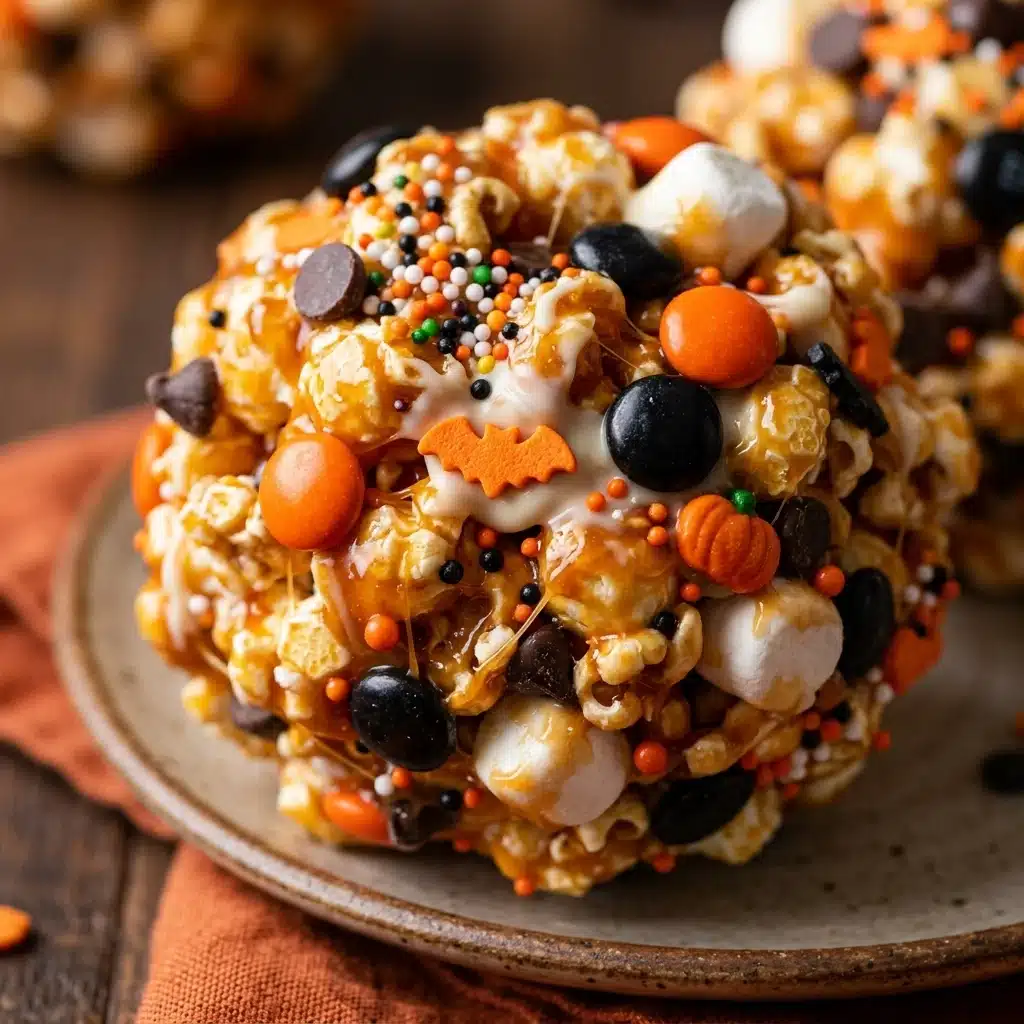 Halloween Party Snacks Popcorn Balls